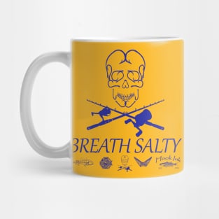 Fish hook skull Breath Salty Mug